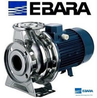 Ebara 3S 65-160/15 20Hp 380V Yatay Milli Monoblok Paslanmaz Çelik Santrifüj Pompa (Aisi 304)