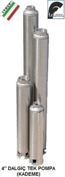 Felsom  FP 4E010     1Hp 8 Kademeli  4'' Tek Dalgıç Pompa  (Orjinal İtalyan)