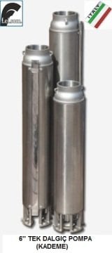 Felsom  AP D24    20Hp 24 Kademeli    6'' Tek Dalgıç Pompa (Orjinal İtalyan-3''Çıkışlı)