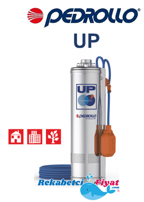 PEDROLLO UP 4/6 2HP 380V 5\'\' Flatörlü Keson Kuyu Dalgıç Pompası
