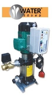 WATER SOUND 1WSE16/7T -7.5 HP-380V- TEK POMPALI DİK MİLLİ EKO PAKET HİDROFOR