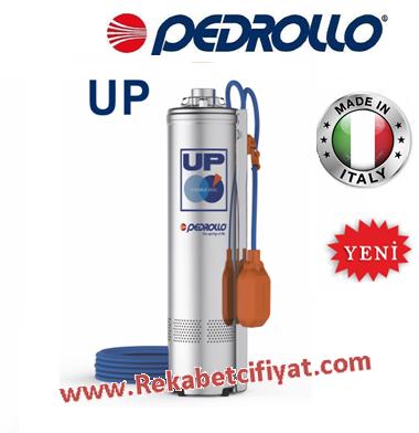 PEDROLLO UPm 4/5-GE 1,5HP 220V 5\'\' Flatörlü Keson Kuyu Pompası