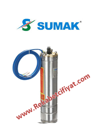 4SM15 1,5HP 220V 4\'\' SUMAK DALGIÇ MOTOR