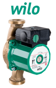 Wilo Star-Z 25/2 m 220v 1\'\' Bronz Gövdeli Sirkülasyon Pompa