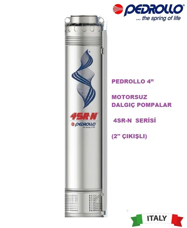 Pedrollo 4SR 15/21-N 5.5Hp 4\'\' Motorsuz Dalgıç Pompa (2\'\' Bağlantı Çapı)
