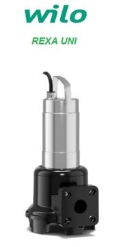 Wilo REXA UNI V06/T25-540  3.4Hp 380V  Kirli Su Foseptik Dalgıç Pompa