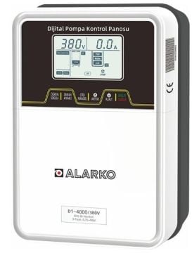 ALARKO, Y2 7500, TRIFAZE, 1.5HP-10HP 380V, İKİ POMPALI HİDROFOR, DİJİTAL KONTROL PANOSU (ELEKTRONİK)