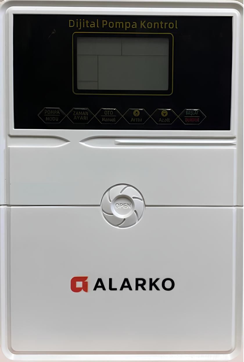 Alarko, Y2-4000, MONOFAZE, 1-3HP, Dalgıç Pompa, Çift Pompalı Hidrofor, Dijital Kontrol Panosu (ELEKTRONİK)