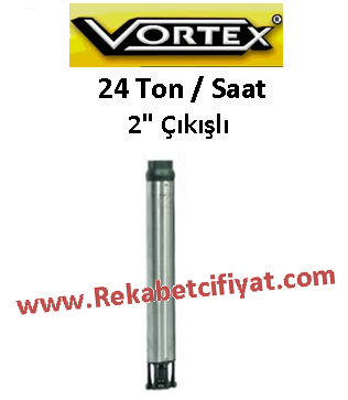 VORTEX 24 GM 16 5,5HP 15 Kademeli Sondaj Dalgıç Pompa