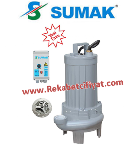 SBRT 50/2 P 5,5HP 380V PARÇALAYICILI BIÇAKLI FOSEPTİK DALGIÇ POMPASI