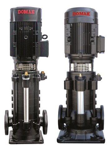 Domak KPDH50A-3 15HP 380V Düşey Milli Çok Kademeli Hat Tipi (inline) Elektropomp