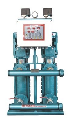 Domak KPDR25-5 2X3Hp 380V İki Pompalı Panolu Hidrofor