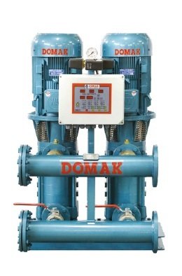Domak KPDR50B-4 2X30Hp 380V İki Pompalı Panolu Hidrofor