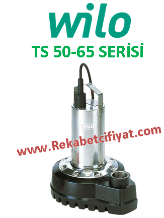 WİLO TS 50 H 122/15 2HP 380V Paslanmaz Gövdeli Az Kirli Su Dalgıç Pompa (Alman Malı)