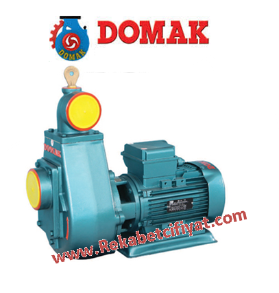 DOMAK ÜK2 1,5HP 220V 2'' Çıkışlı Kendinden Emişli KLAPELİ Monoblok Pompa