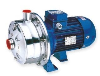 WATER SOUND WB 2-70/150D 2.HP 220V ÇİFT KADEMELİ 304 KOMPLE PASLANMAZ ÇELİK SANTRİFÜJ POMPA
