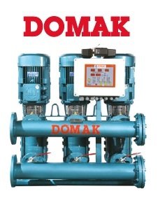 Domak KPDR50A-3 3X15Hp 380V Üç Pompalı Panolu Hidrofor