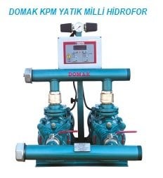 Domak KPM40-6 1x15Hp 380V Tek Pompalı Yatay Milli Panolu Hidrofor