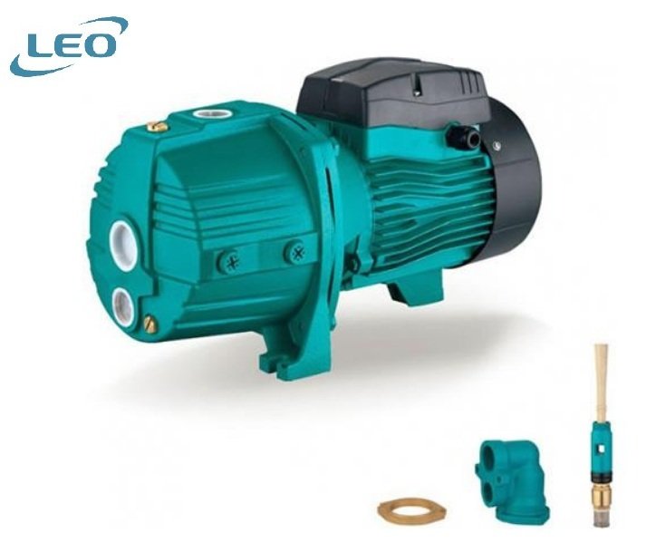 Leo  AJDm110/2H    1.5Hp 220V  Döküm Gövdeli Derinden Emişli Enjektörlü Kuyu Tipi Jet Pompa