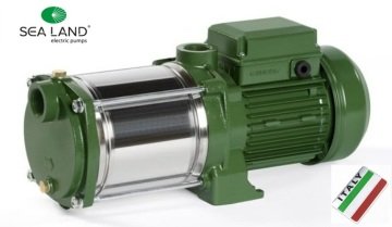 Sea Land  MK 120 M    1.2Hp 220V   Yatık Milli Çok Kademeli Pompa