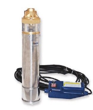 WATER SOUND 4SKM 100 -1HP-220V- 4\'\' SÜRTME FANLI TEMİZ SU PAKET PAKET DALGIÇ POMPA