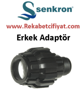 SENKRON 25x1/2'' Kaplin Erkek Adaptör (Dıştan Dişli Adaptör)