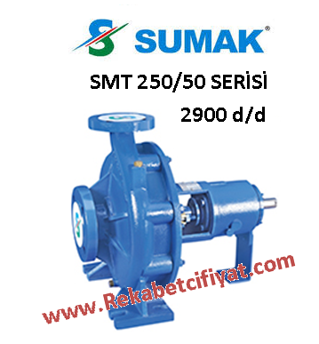 SUMAK SMT 250/50 25HP Salyangoz Tip 2900d/d Çıplak Pompa