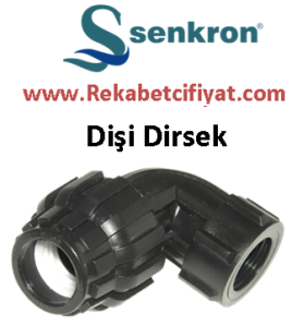 SENKRON 63x 2'' Kaplin Dişi Dirsek ( İçten Dişli Dirsek)