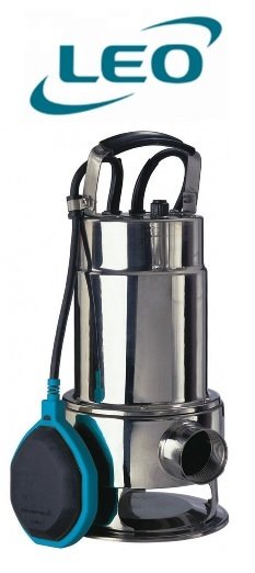 Leo  XKS-400SW   0.5Hp 220V  Paslanmaz Çelik  Gövdeli Drenaj Dalgıç Pompa