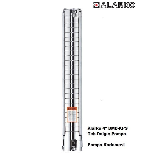 Alarko  4SP8/24     5.5Hp   4\'\' Paslanmaz Tek Dalgıç Pompa (Pompa Kademesi)
