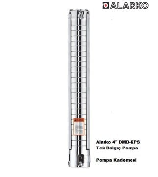 Alarko  4SP8/24     5.5Hp   4\'\' Paslanmaz Tek Dalgıç Pompa (Pompa Kademesi)