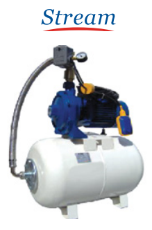 Stream H SCM 2-60T-100lt S 3hp 380v Çift Kademeli Paket Hidrofor