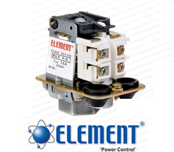 Element ELT-6R     2-11 Bar Tahliyesiz Rekorlu  Monofaze Basınç Şalteri