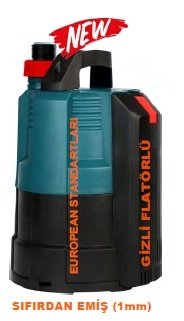 Momentum PKS-400SA  400W-220V  Plastik Gövdeli Gizli Flatörlü Temiz Su Drenaj Dalgıç Pompa