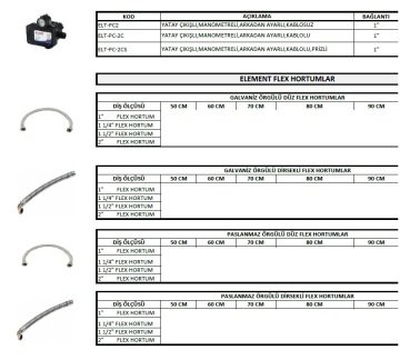 Element  FTE-300    3 mt   TTR Kablolu Seviye Flatörü