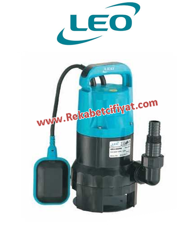 LEO XKS-400PW 400W 220V Şamandıralı Plastik Gövdeli Drenaj Dalgıç Pompası