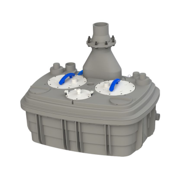 SFA Sanicubic 2 VX S Çift Motorlu Vortex Atık Su Terfi İstasyonu (220V)