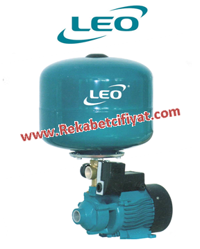 LEO LKm80-1SA5 1HP 220V Sürtme Fanlı Paket Hidrofor