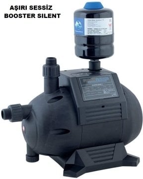 Dab Booster Silent 4 M / 1 HP 220V  4 Kademeli Kendinden Emişli Aşırı Sessiz Paket Hidrofor (67 db)