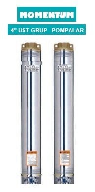 Momentum 4XRM3/2.2   3Hp 220V   4'' Dalgıç Pompa (Tek Pompa)