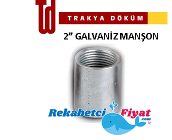 TRAKYA DÖKÜM 2'' Galvaniz Manşon