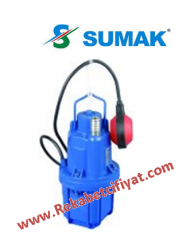 SDF3 - 3/4\'\' 700W FLATÖRLÜ 40MT KABLOLU TİTREŞİMLİ DALGIÇ POMPA