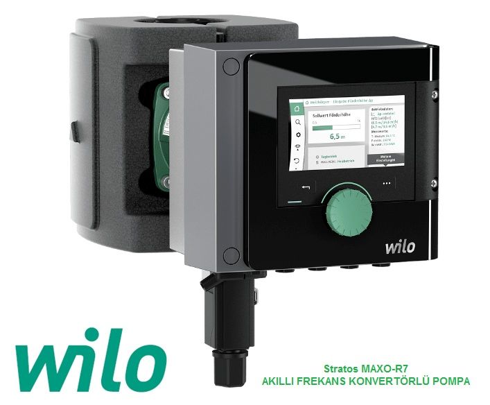 Wilo Stratos MAXO 30/0.5-10 PN10-R7  1½\'\' Dişli Frekans Kontrollü Sirkülasyon Pompa