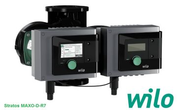 Wilo Stratos MAXO-D  50/0.5-6 PN6/10-R7  DN50 İkiz Pompalı Flanşlı Akıllı Frekans Kontrollü Sirkülasyon Pompa