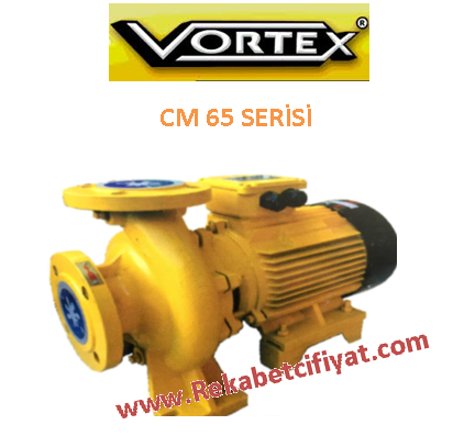 VORTEX CM 65-160C 10HP 380V Yatay Monoblok Santrifüj Pompa