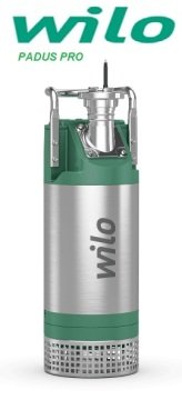 WİLO Padus PRO M05/M015-523/P  380V  2 Hp  Ağır Hizmet Tipi Kirli Su Drenaj Pompa