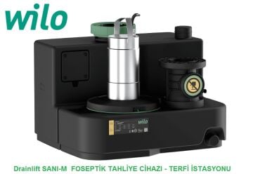 WİLO Drainlift SANI-M   M.16M/1  1.5kW 220V  ENTEGRE POMPALI  FOSEPTİK ATIK SU TAHLİYE İSTASYONU (ATIK SU TERFİ ÜNİTESİ)