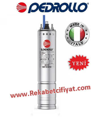 PEDROLLO 4PDm/0,75 0,75HP 220V 4\'\' Yağ Soğutmalı Dalgıç Motor