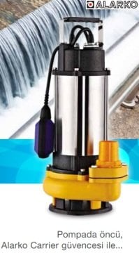 Alarko WSC 40-11 Atık Su Dalgıç Pompa 2 HP