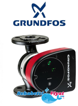 99221275-GRUNDFOS MAGNA1 32-80F Dn32 Pn 6-10 Frekans Kon. Flanşlı Sirkülasyon Pompası
